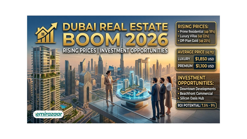 Dubai Real Estate Update 2026: Property Prices & Investment Guide