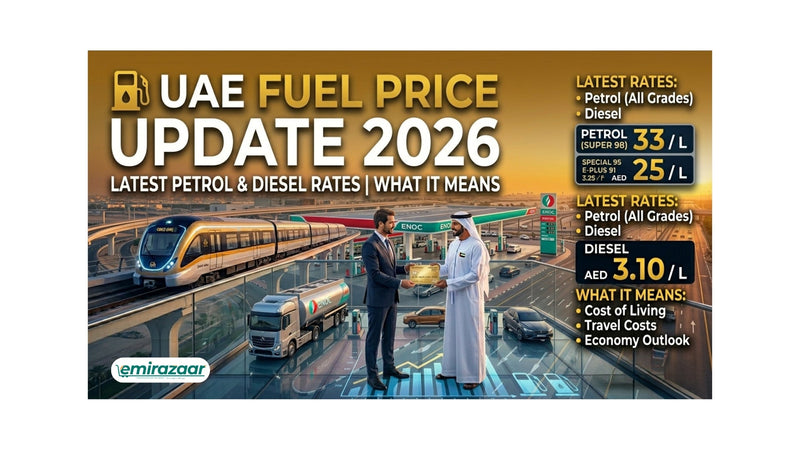 UAE Fuel Price Update 2026: Latest Petrol & Diesel Rates Today