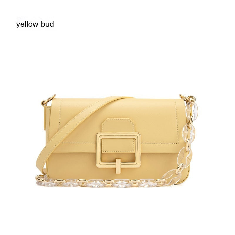 French Minority Genuine Cowhide Crossbody Bag – Luxury Women’s Shoulder Handbag UAE