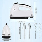 Super Hand Mixer 7-Speed Electric with Stainless Steel Attachments – UAE Baking Essential