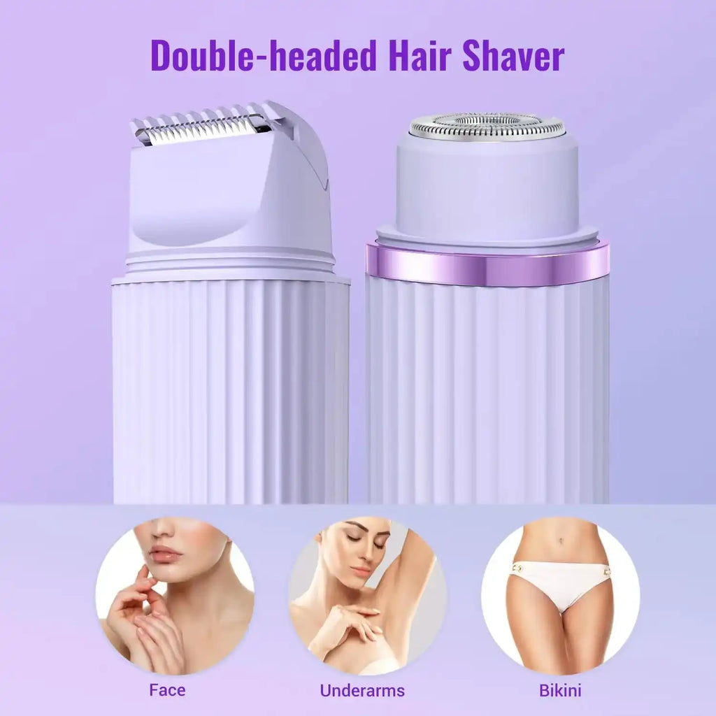 Double-Head Electric Shaver for UAE Women, Waterproof, Wet & Dry