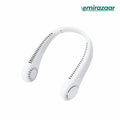 Bladeless Neck Hanging Fan – Hands-Free 360° Personal Cooler