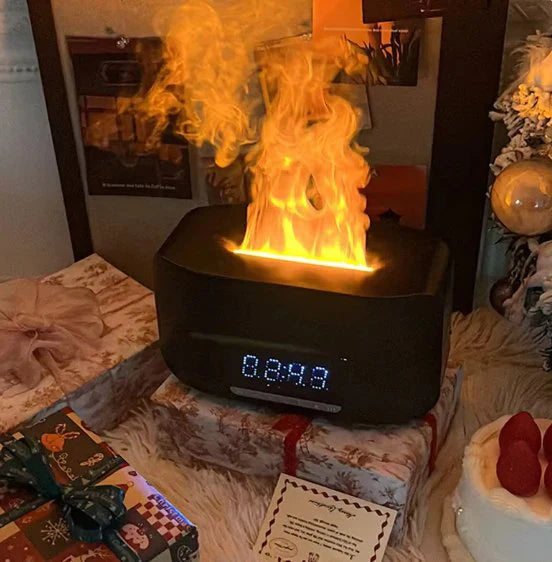 Bluetooth Speaker Alarm Clock Humidifier – 3-in-1 Smart Bedside Gadget | UAE