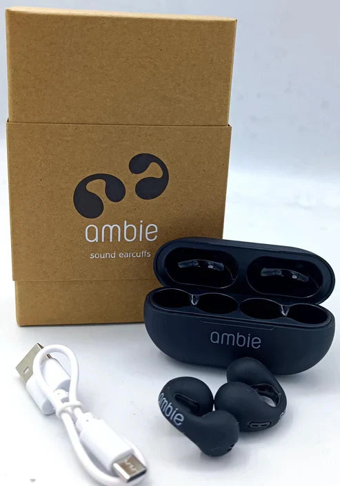 Bone Conduction Headphones – Bluetooth 5.0, 8D Surround Sound, Waterproof & Lightweight Ear-Clip Design