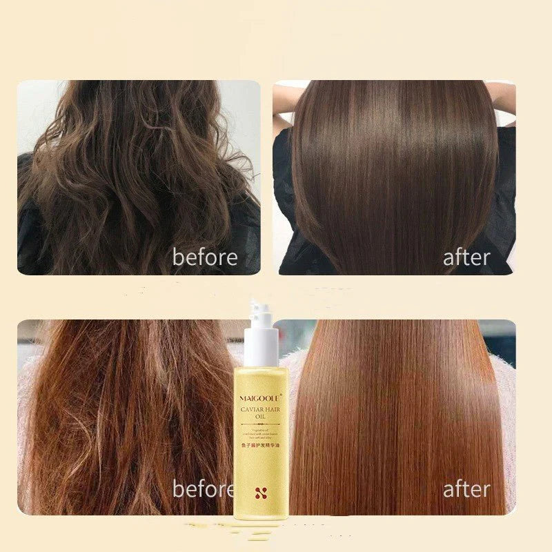 Caviar Hair Oil – Anti-Frizz & Dryness Repair | 80ml | Emirazaar UAE