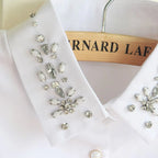Chiffon Rhinestone Fake Collar Shawl for Women UAE | Emirazaar