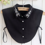 Chiffon Rhinestone Fake Collar Shawl for Women UAE | Emirazaar