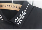 Chiffon Rhinestone Fake Collar Shawl for Women UAE | Emirazaar