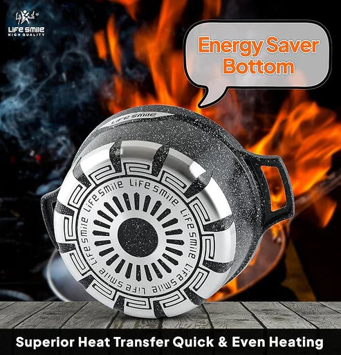 Cookware Set © – Multi-Hob Compatible, Quick Heating & Easy-Clean Pots and Pans