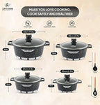 Cookware Set © – Multi-Hob Compatible, Quick Heating & Easy-Clean Pots and Pans