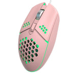 Cooling Hole Mechanical Gaming Mouse – RGB Lights, Built-in Fan, 3200 DPI | Emirazaar UAE