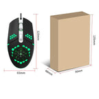 Cooling Hole Mechanical Gaming Mouse – RGB Lights, Built-in Fan, 3200 DPI | Emirazaar UAE