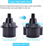 3-in-1 Car Cup Holder Food Tray with Phone Stand – Swivel Design | Emirazaar UAE