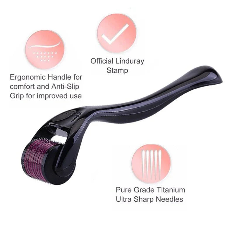 Derma Roller System – Microneedle Face, Beard & Scalp Tool for Skin Glow | Emirazaar UAE