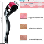 Derma Roller System – Microneedle Face, Beard & Scalp Tool for Skin Glow | Emirazaar UAE