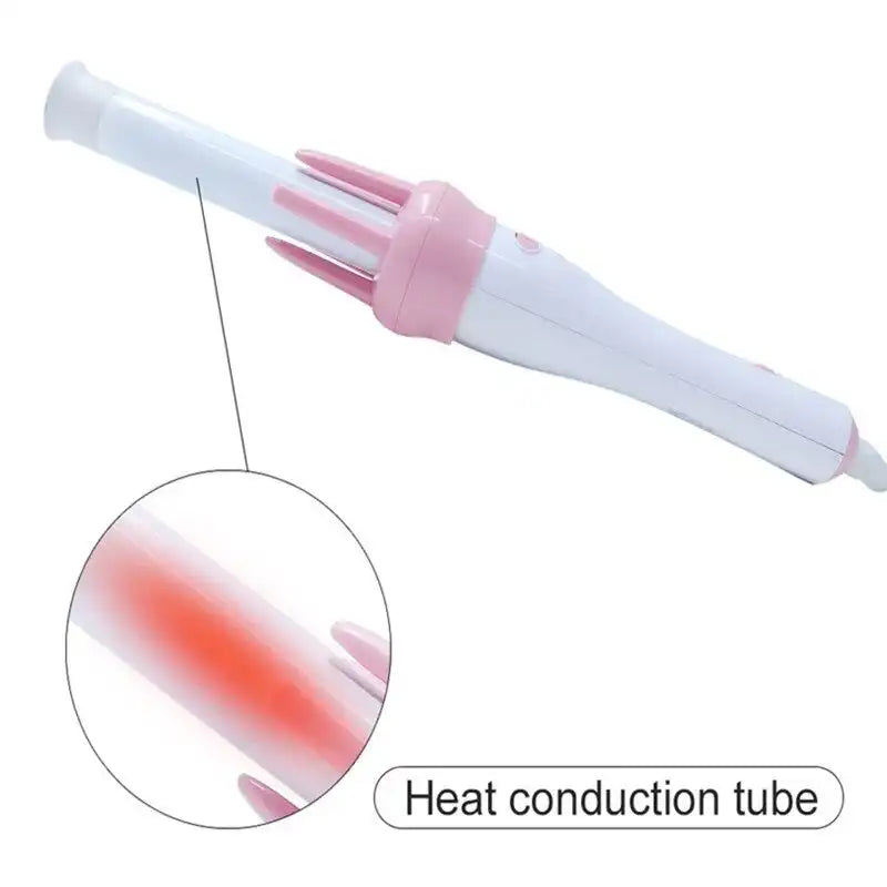 Handheld 2-in-1 Hair Curler & Volumizing Hot Air Brush