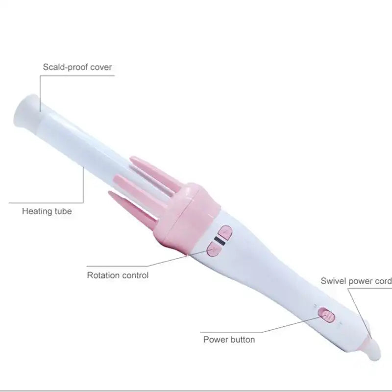 Handheld 2-in-1 Hair Curler & Volumizing Hot Air Brush