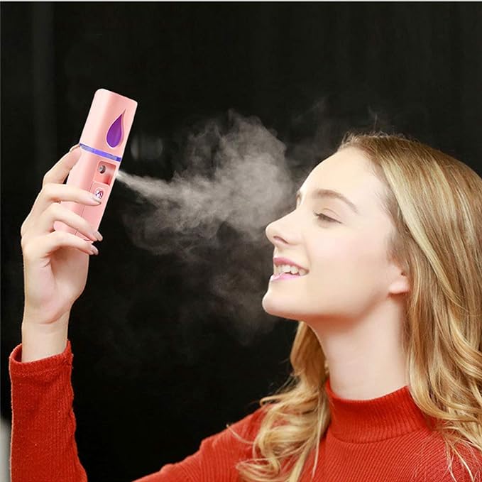 Mini Facial Steamer – 20ml Nano Mist Spray for Hydration & Skin Glow | Emirazaar UAE