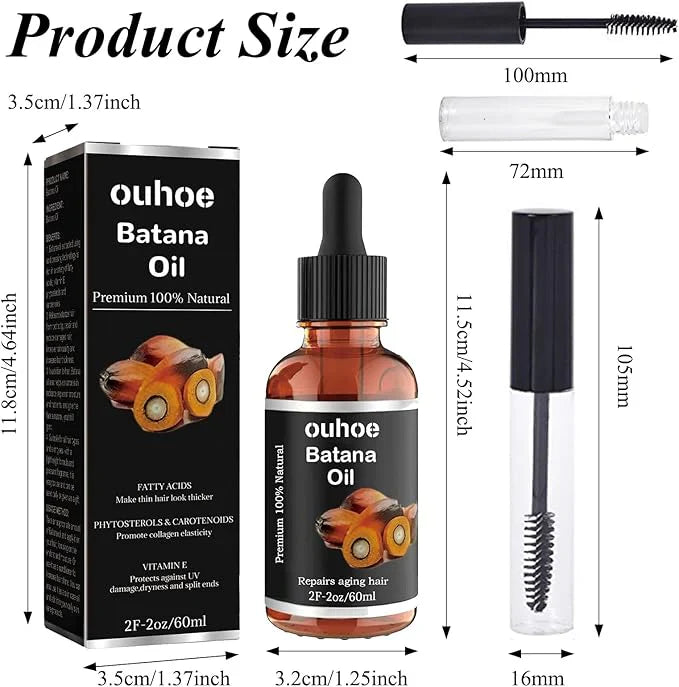 Organic Hair Oil 60ml – Hair Growth & Nourishing Treatment | Emirazaar UAE