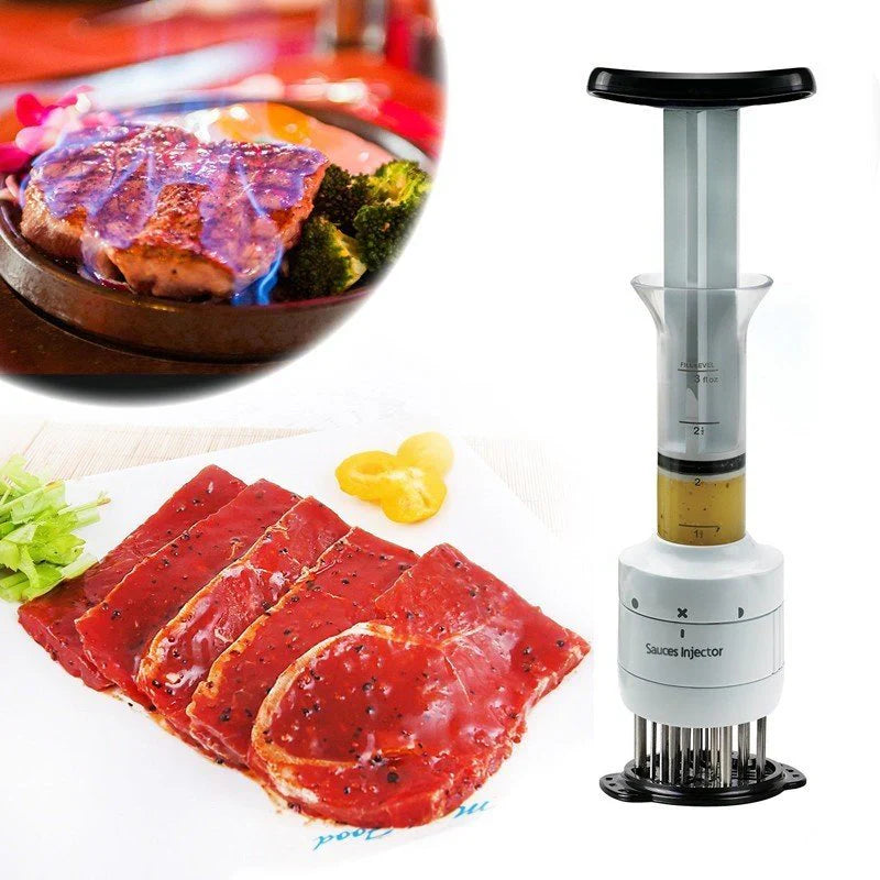 Sauces Injector UAE – Stainless Steel Meat Tenderizer & Marinade Injector Tool