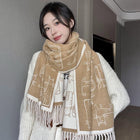 Double-Sided Thick Warm Cashmere-Like Scarf – Soft & Cozy Wrap for Winter | Emirazaar UAE